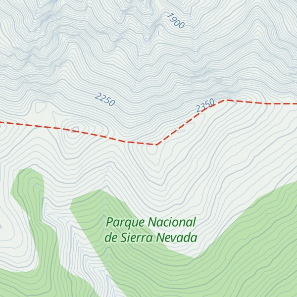 Map of Cerro Mancaperros