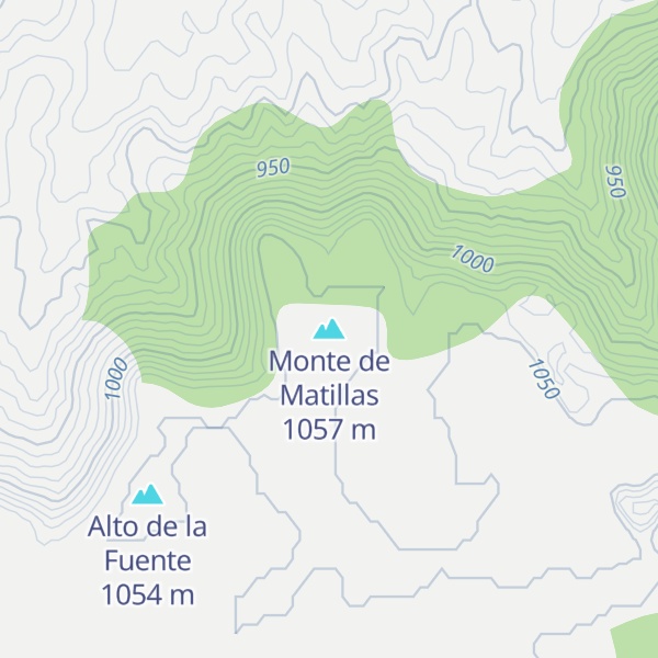 Map of Monte de Matillas