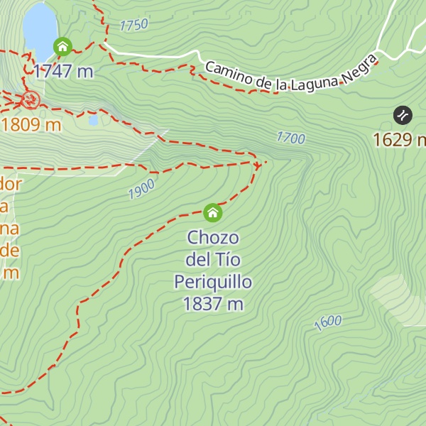 Map of Chozo del Tío Periquillo