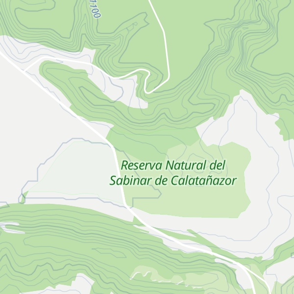 Map of Refugio del Sabinar de Calatañazor