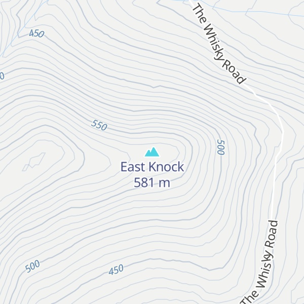 Map of East Knock