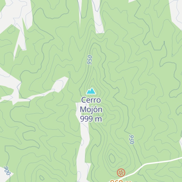 Map of Cerro Mojón