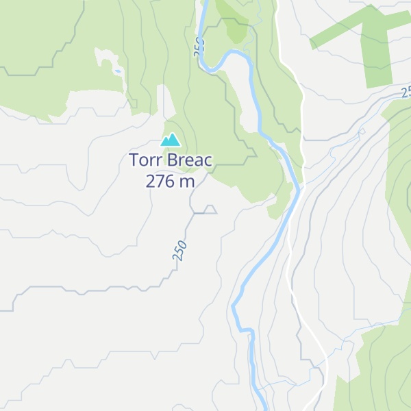 Map of Tod Hillock