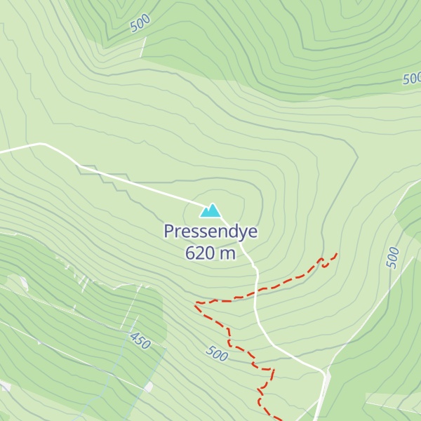 Map of Pressendye