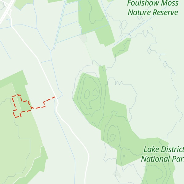 Map of Ulpha Fell