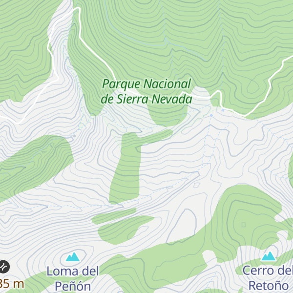 Map of Cerro de las Navas