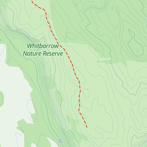 Map of Whitbarrow