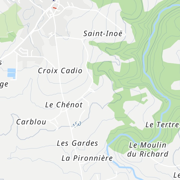 Map of Gîte