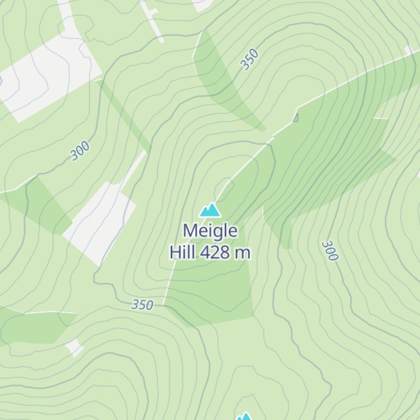 Map of Meigle Hill