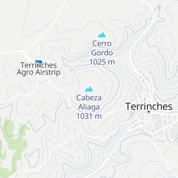 Map of Cabeza Aliaga