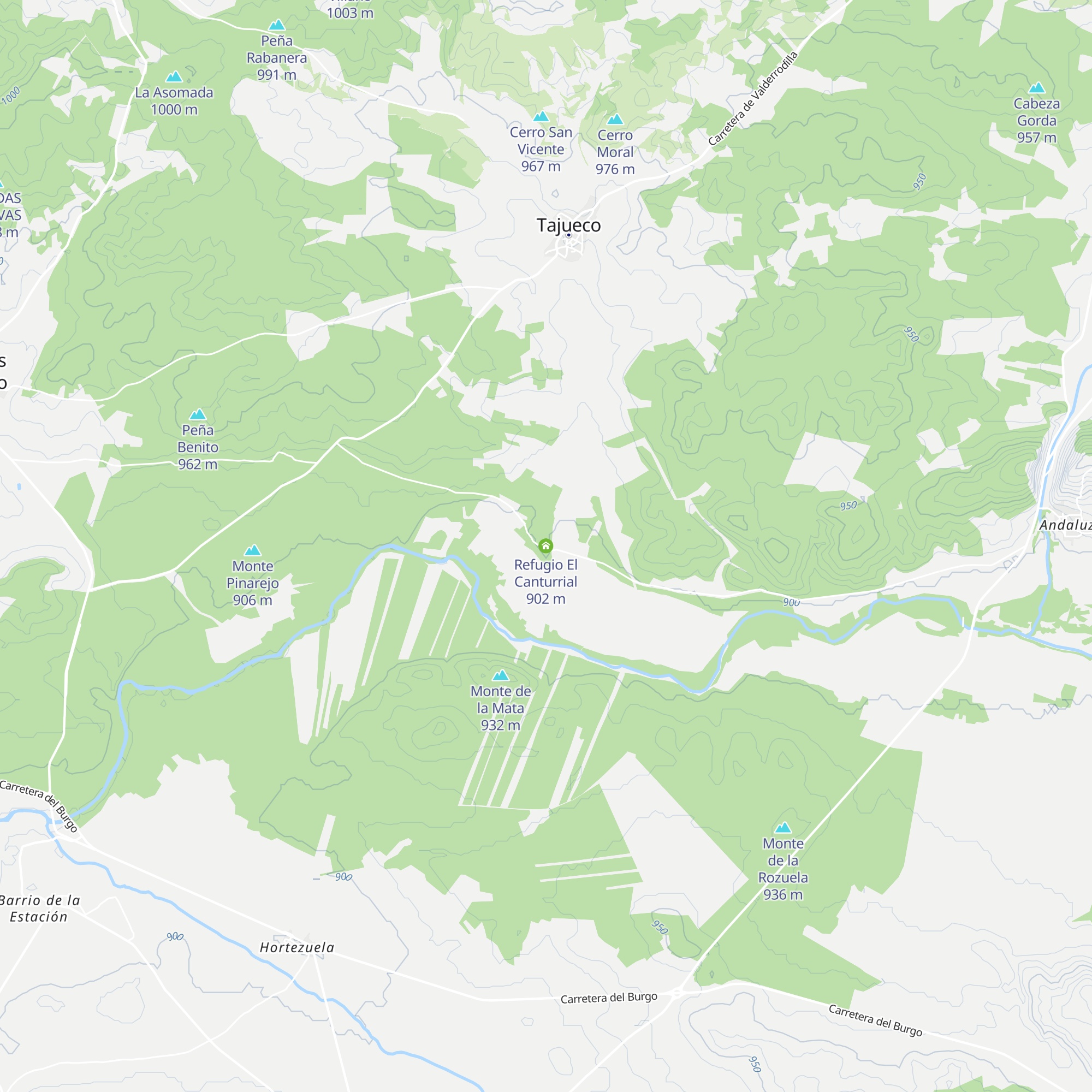 Refugio El Canturrial map