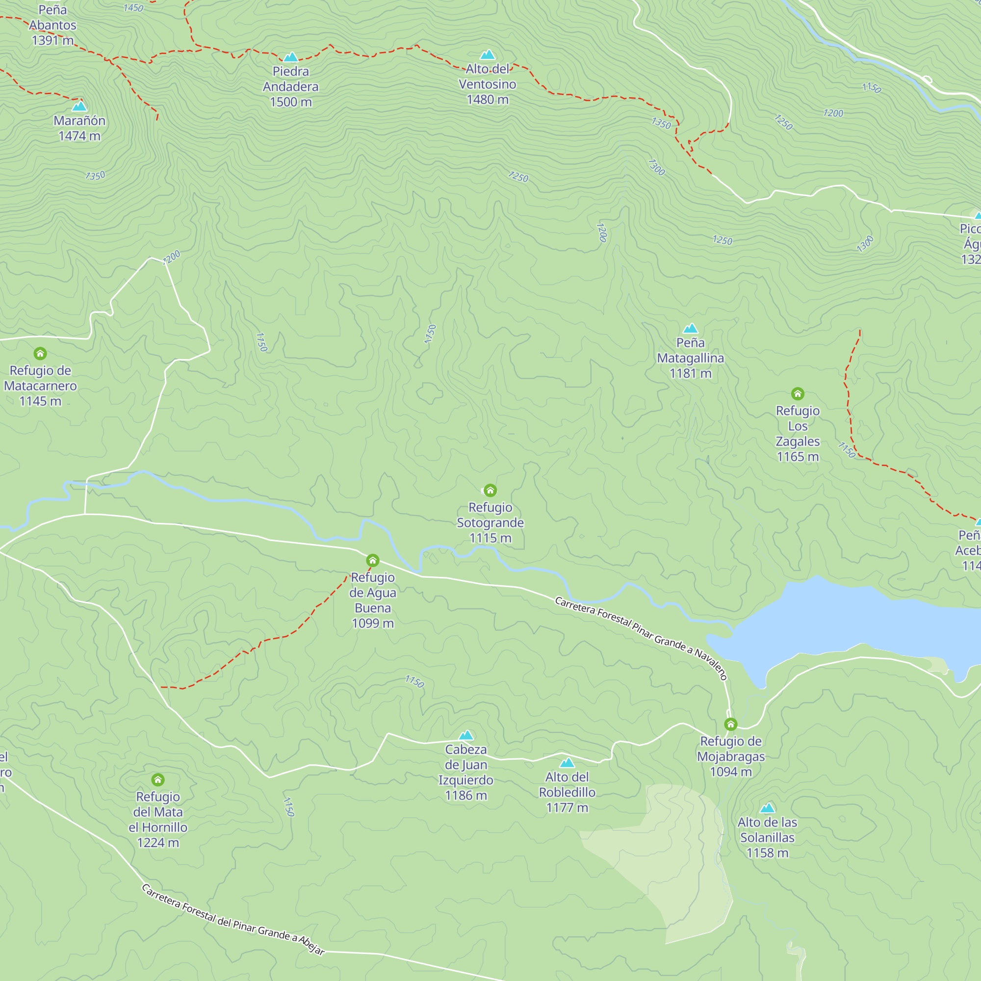 Refugio Sotogrande map