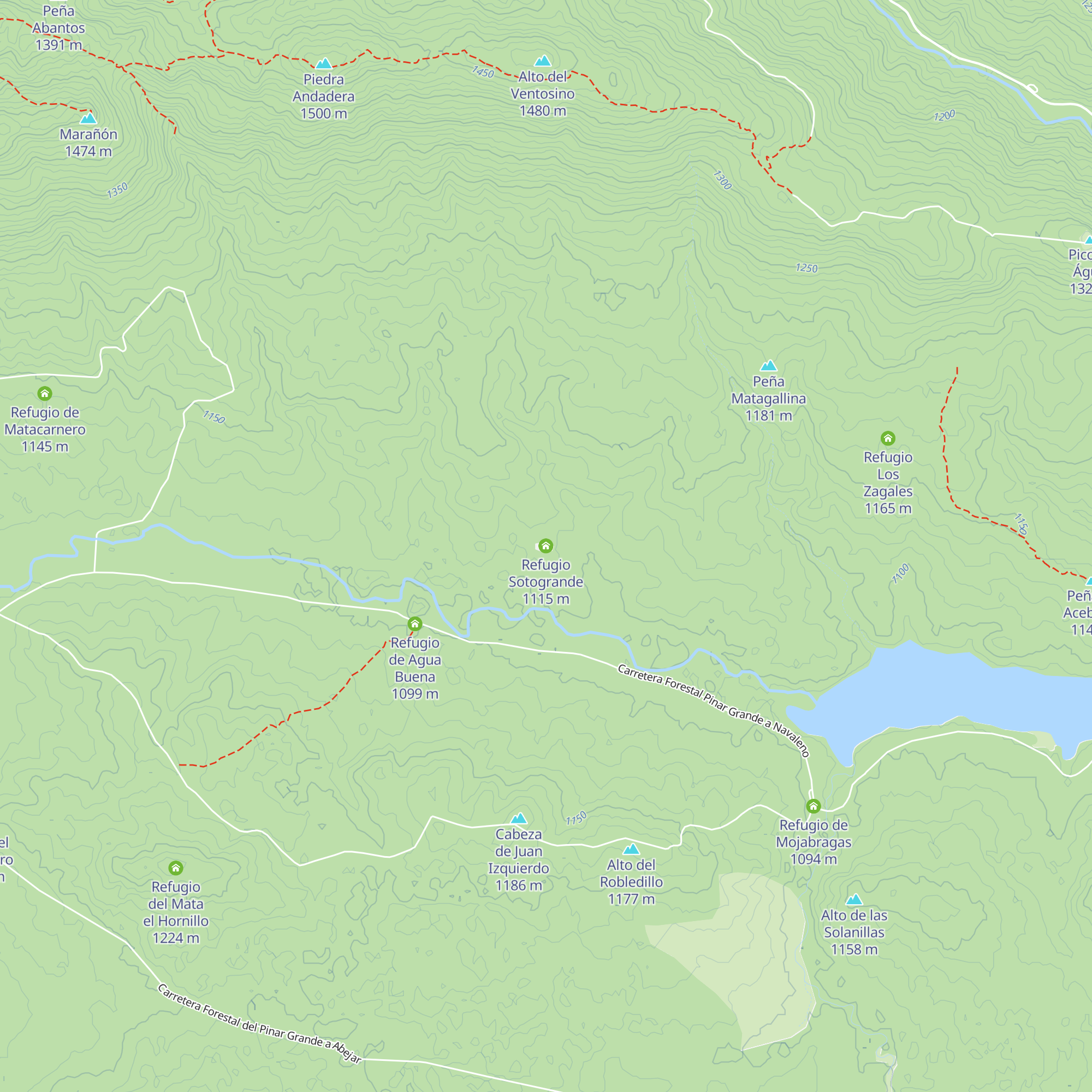 Refugio Sotogrande map