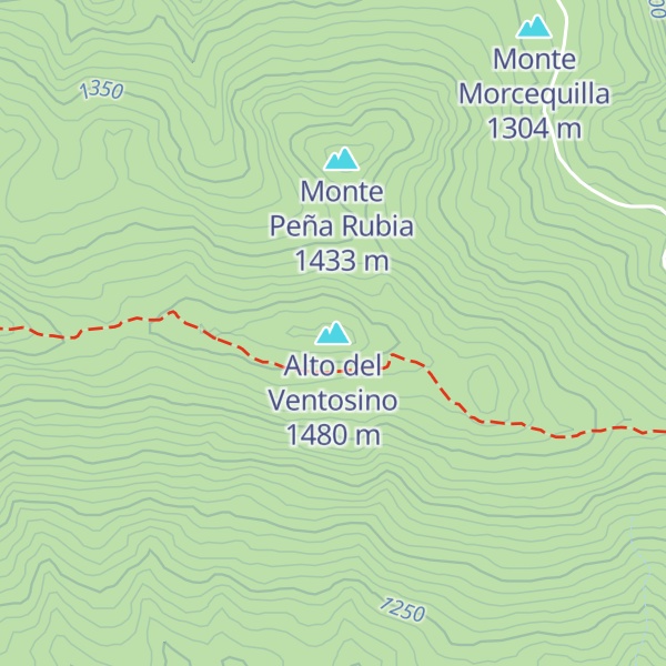 Map of Alto del Ventosino