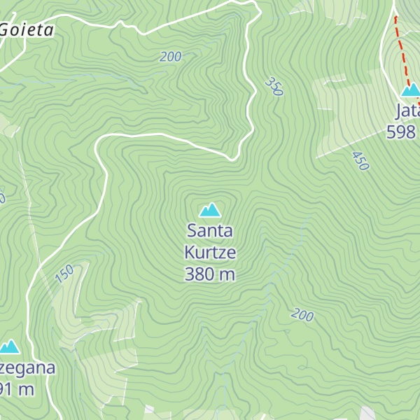 Map of Santa Kurtze