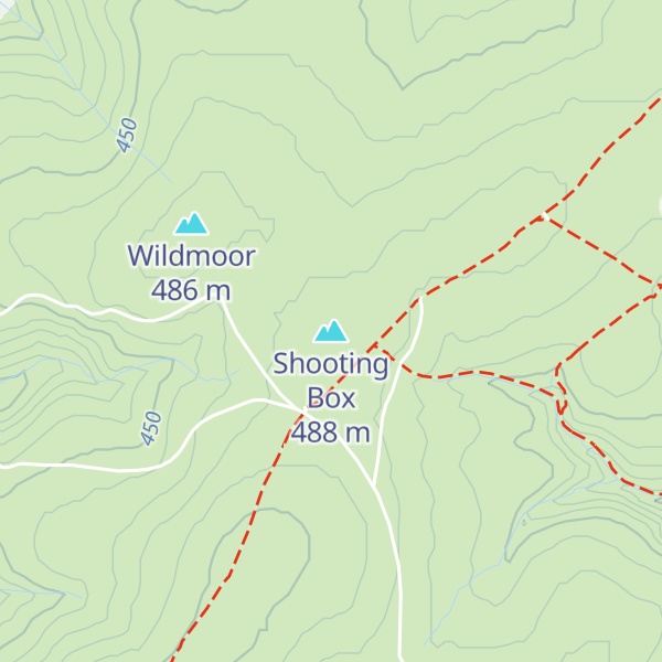 Map of Shooting Box