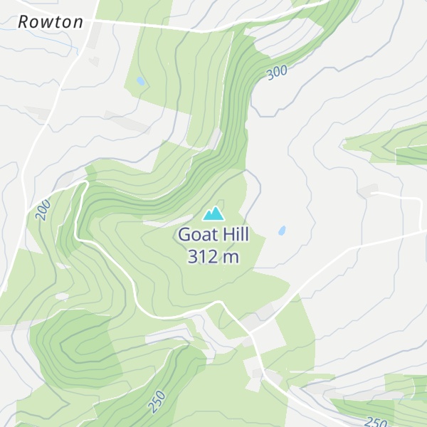 Map of Goat Hill