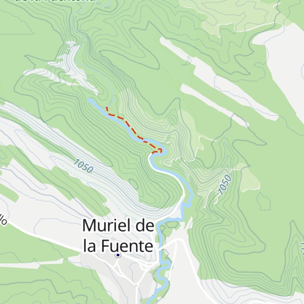 Map of Refugio forestal de la Fuentona
