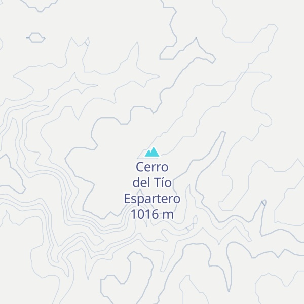 Map of Cerro del Tío Espartero