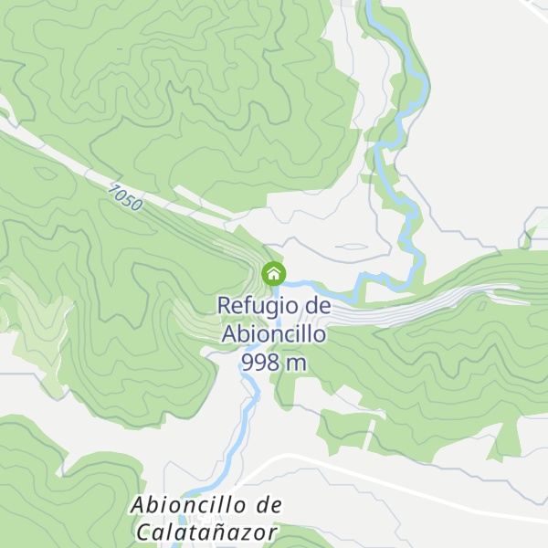 Map of Refugio de Abioncillo