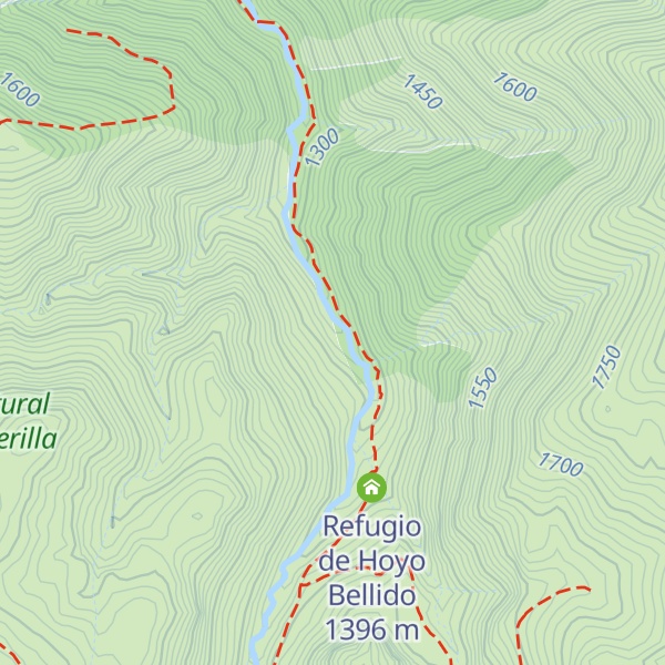 Map of Refugio de Rosabaila