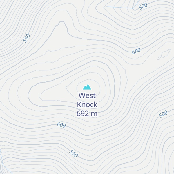 Map of West Knock