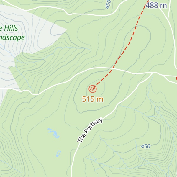 Map of Pole Bank