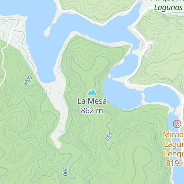 Map of La Mesa