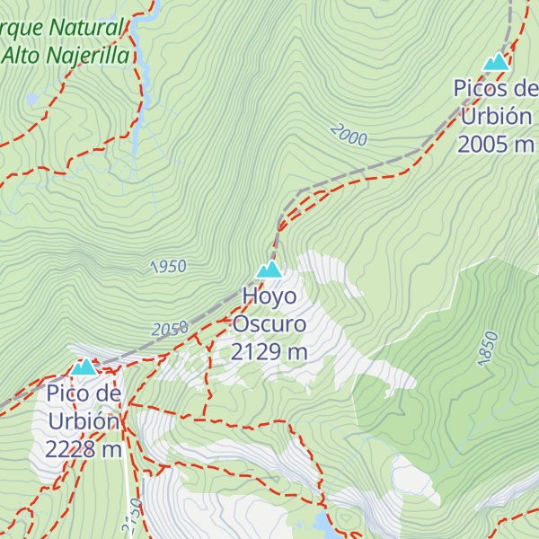Map of Hoyo Oscuro