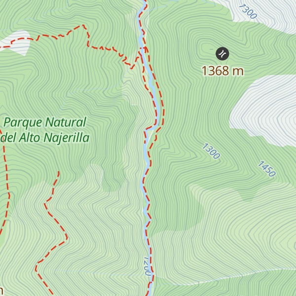 Map of Refugio de Tacudía