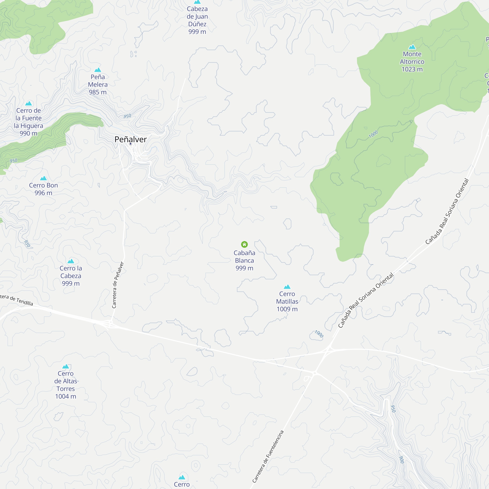 Cabaña Blanca map