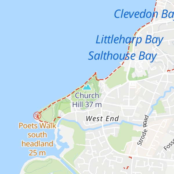 Map of Church Hill