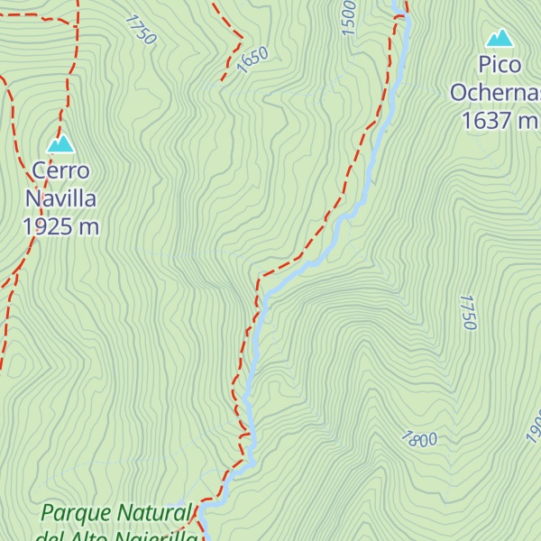 Map of Refugio de Campolengo