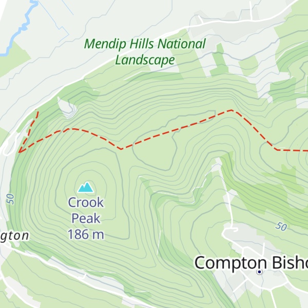 Map of Compton Hill