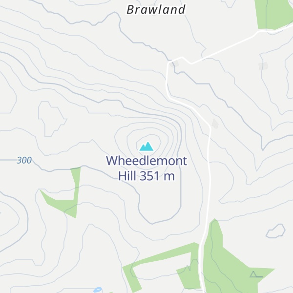 Map of Wheedlemont Hill
