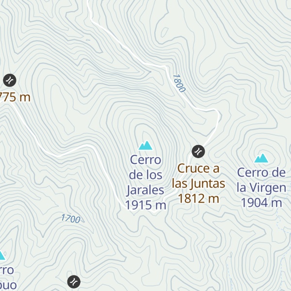 Map of Cerro de los Jarales