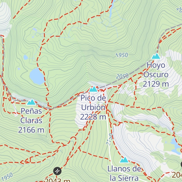 Map of Urbión