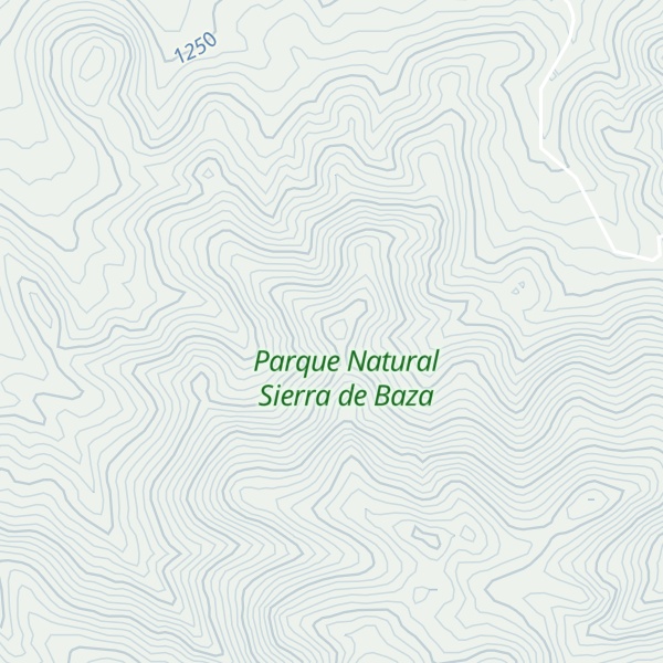 Map of Cerro del Buitre