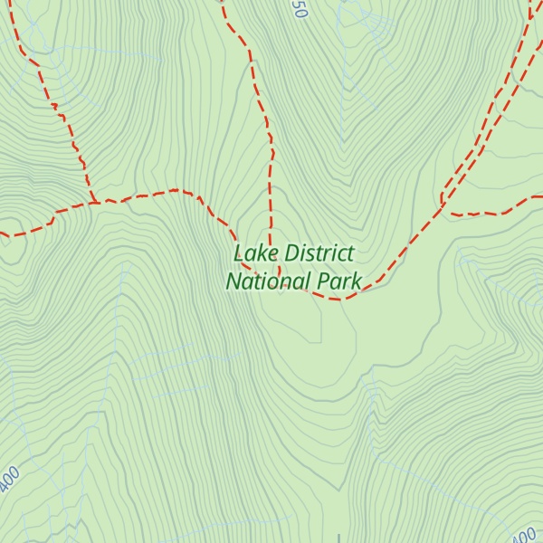 Map of Thornthwaite Crag