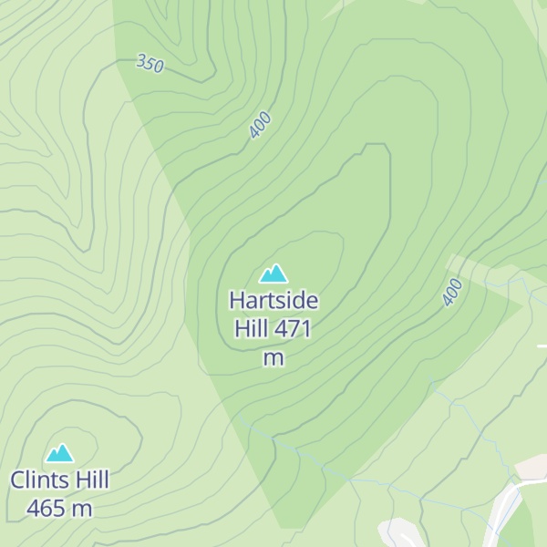 Map of Hartside Hill