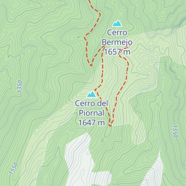 Map of Refugio del Piornal