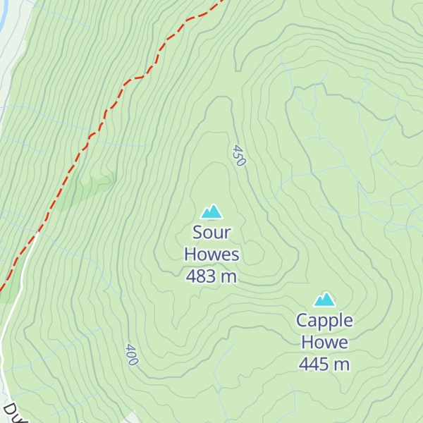 Map of Sour Howes