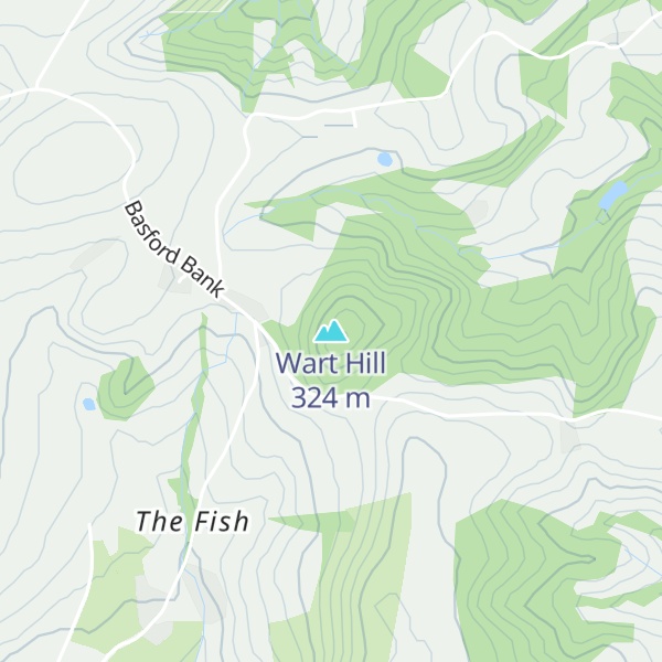 Map of Wart Hill