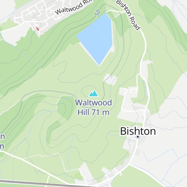 Map of Waltwood Hill