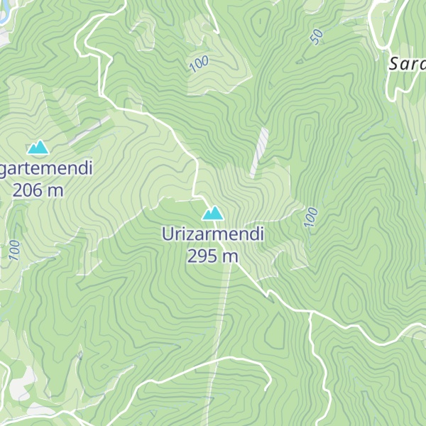 Map of Urizarmendi