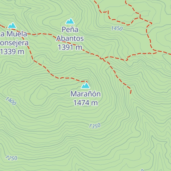 Map of Marañón
