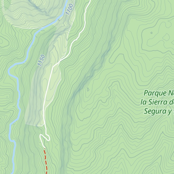Map of Refugio Poyo de Juan Domingo