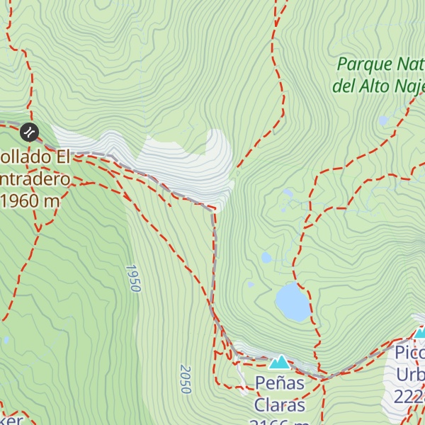 Map of Picacho del Camperón