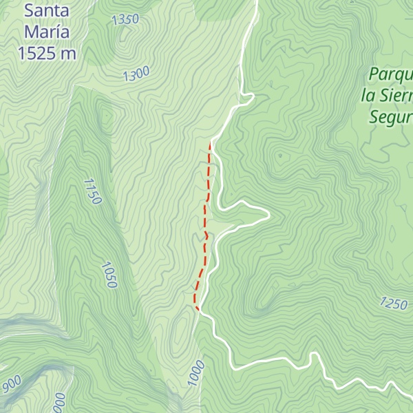 Map of Casa Forestal-Refugio La Parra