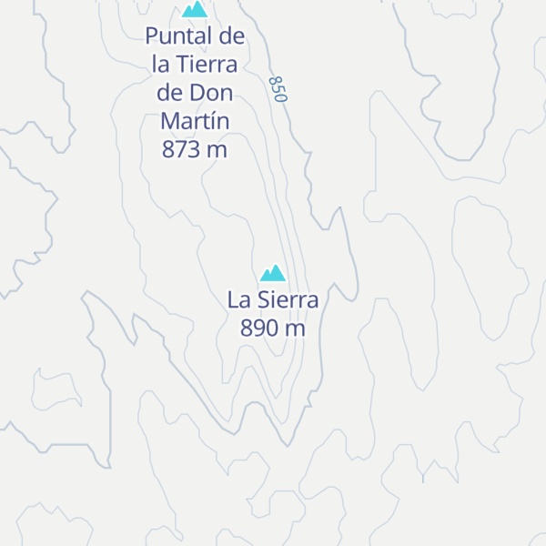 Map of La Sierra